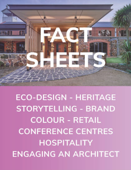 Fact Sheets - Eco Design, Heritage, Brand Design, Retail, Function, Hospitality